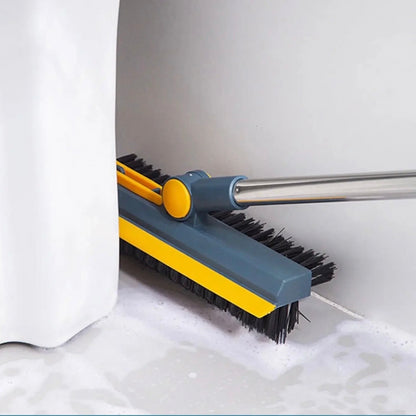 Triangular Cleaning Brush – Multi-Purpose Scrub Brush with Soft Scraper
