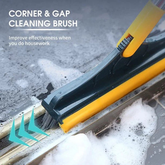 Triangular Cleaning Brush – Multi-Purpose Scrub Brush with Soft Scraper