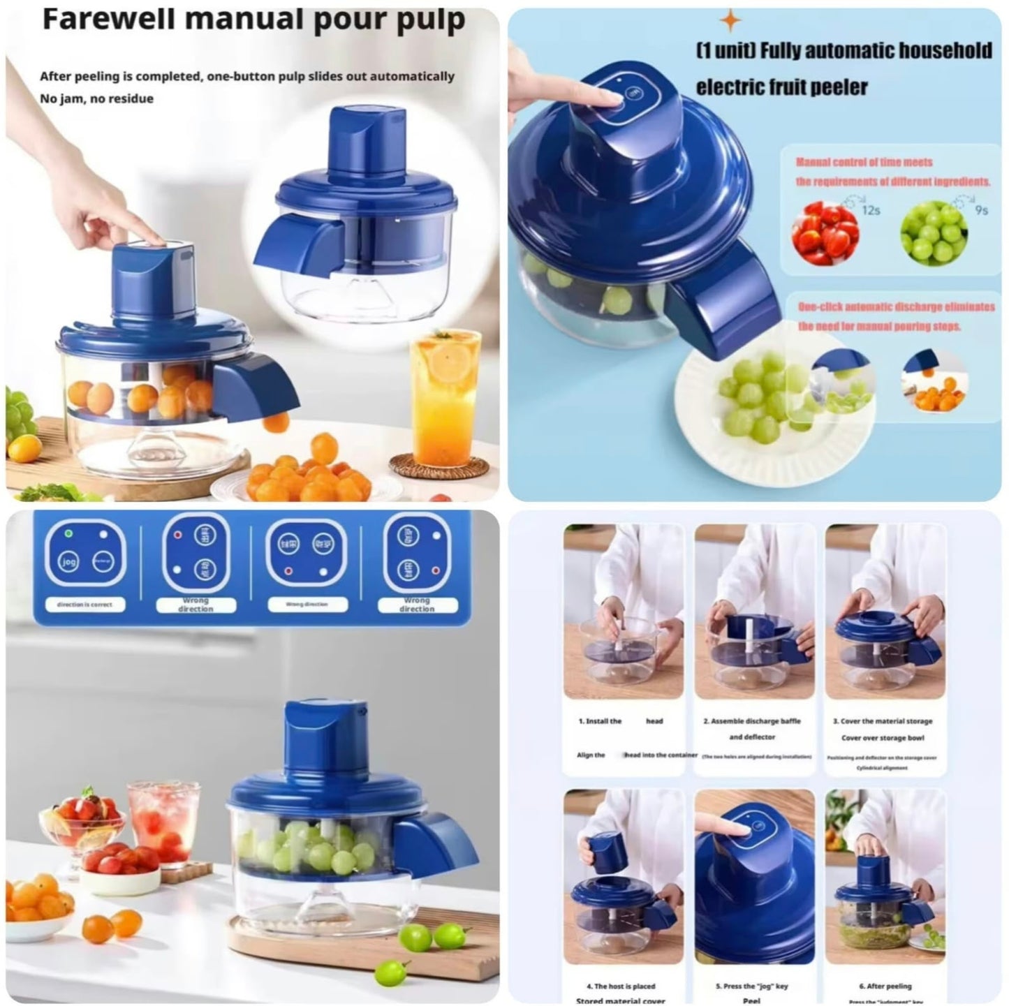 Electric Peeler – Smart & Effortless Peeling